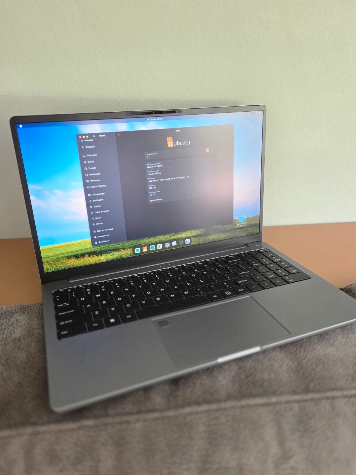 Ninkear A15 Plus laptop - 16GB RAM, 1TB SSD, Ubuntu, Computers en Software, 2 tot 3 Ghz, 15 inch, Ninkear, Ophalen of Verzenden