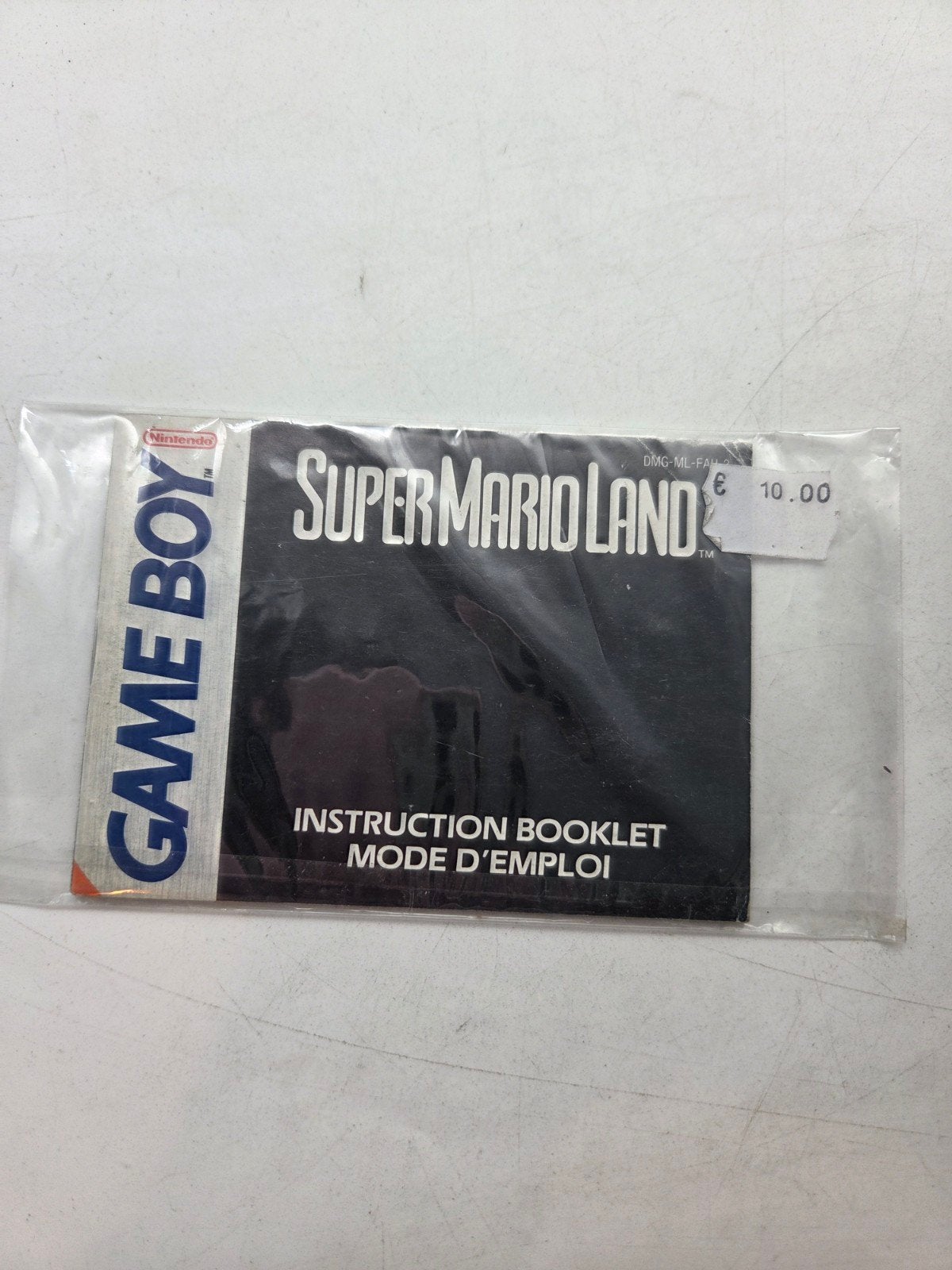 Super Mario Land Game Boy handleiding (NL), Spelcomputers en Games, Nintendo, Gebruikt, 1 speler, Vanaf 3 jaar