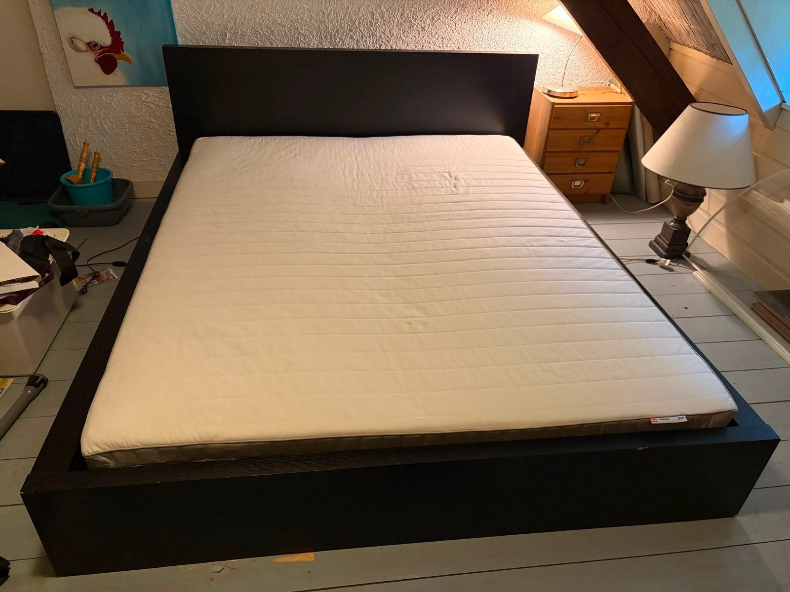 Bed met matras (IKEA Hafslo) ELK AANNEMELIJK BOD, Ophalen