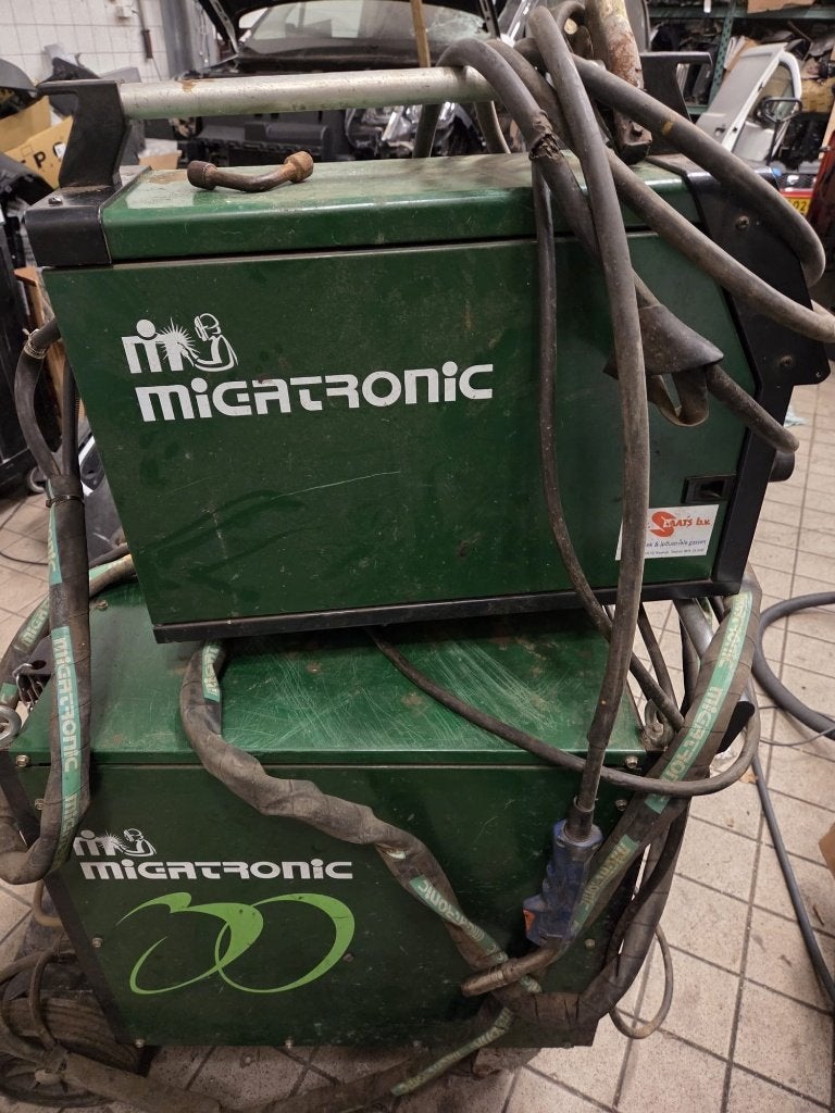lasapparaat Migman 385 Migatronic, Ophalen, Gebruikt, Minder dan 150 ampère, Elektroden