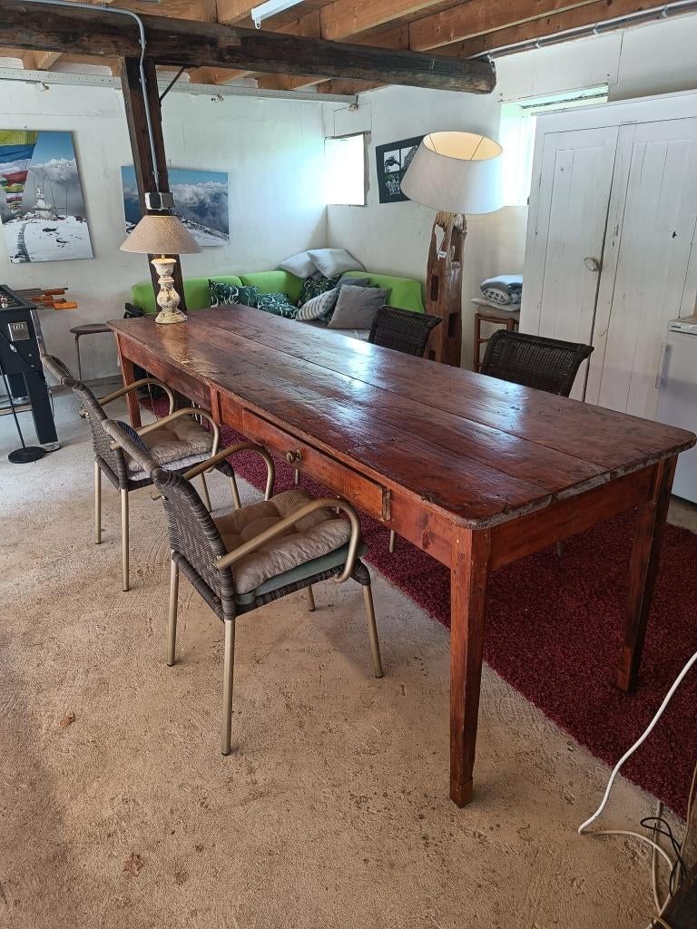 Tafel, Ophalen, Gebruikt, 200 cm of meer, 50 tot 100 cm