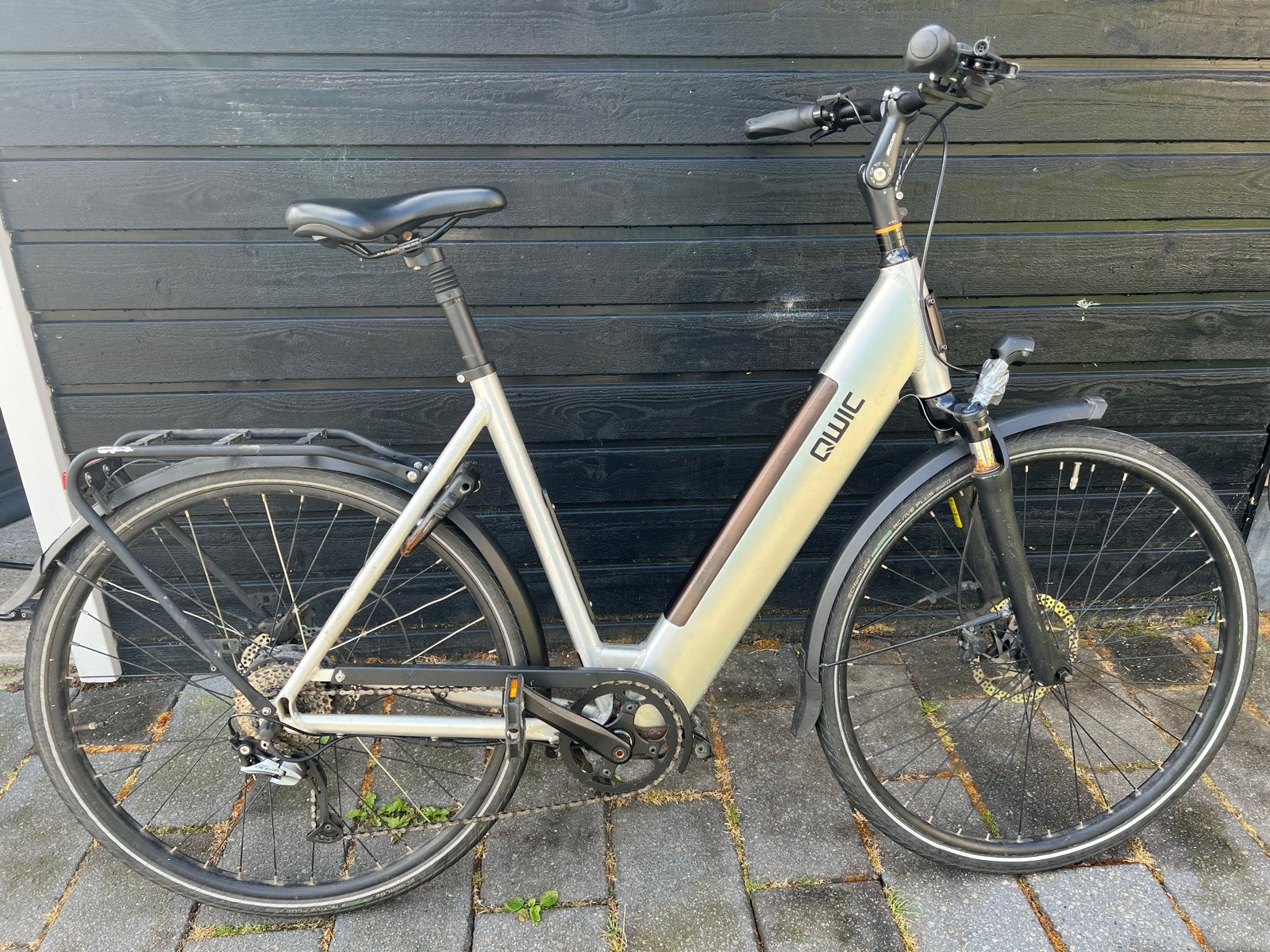 Qwic elektrische fiets met defecte accu, Ophalen, Gebruikt, Qwic