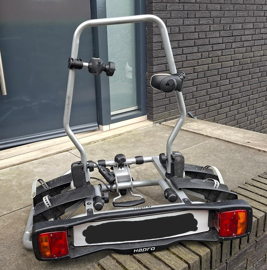 Hapro Atlas2 fietsendrager, Ophalen, 2 fietsen, Gebruikt, Trekhaakdrager