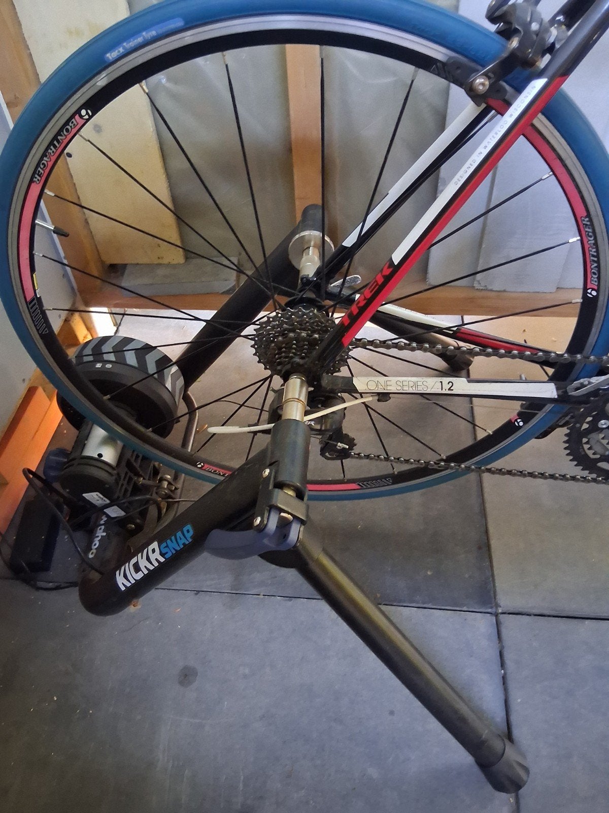 kickr snap fietstrainer, Fietsen en Brommers, Minder dan 10 versnellingen, Aluminium, Zo goed als nieuw, Ophalen