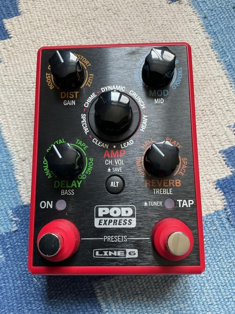 gitaar effecten, Muziek en Instrumenten, Effecten, Ophalen of Verzenden, Zo goed als nieuw, Multi-effect