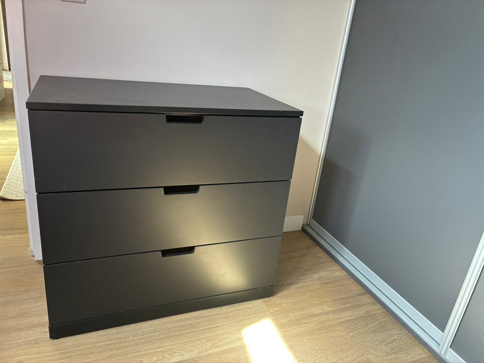 IKEA Nordli ladenkast 3 lades 80x76x47 (hxbxd), Huis en Inrichting, Ophalen, Minder dan 50 cm, Gebruikt, 50 tot 100 cm
