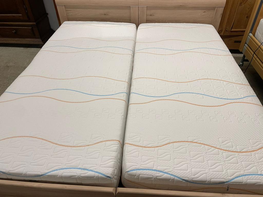 Mline slow motion 4 senioren bed, Ophalen, 90 cm, ., Wit