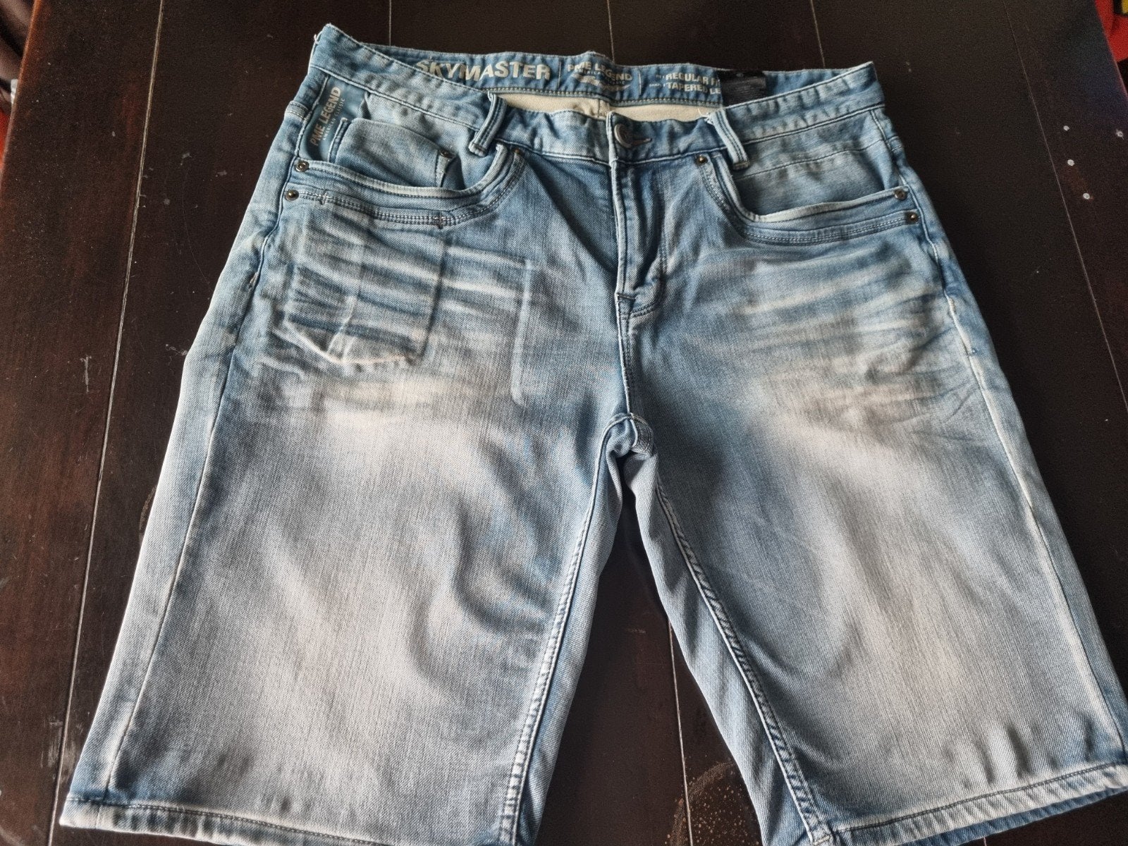 ZGAN PME LEGEND SKYMASTER REGULAR STRETCH FIT SHORTPANTS 34, Blauw, Ophalen of Verzenden, Zo goed als nieuw, PME Legend
