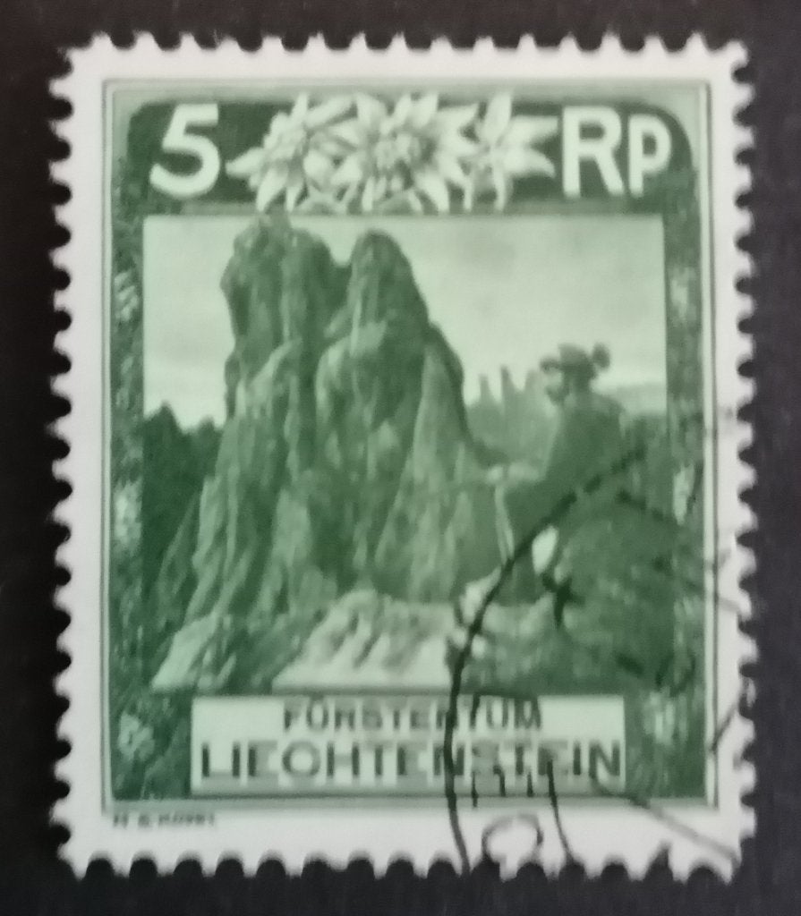 LIECHTENSTEIN - nr. 95B, Postzegels en Munten, Postzegels | Europa | Overig, Verzenden, Overige landen, Gestempeld