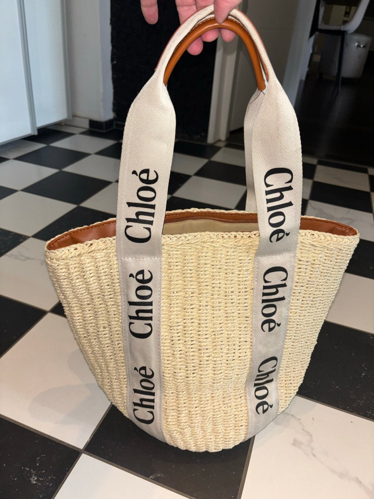 Nieuwe Look-a-like Chloe Handtas - Stijlvol & Trendy, Ophalen of Verzenden, Nieuw, Beige, Handtas