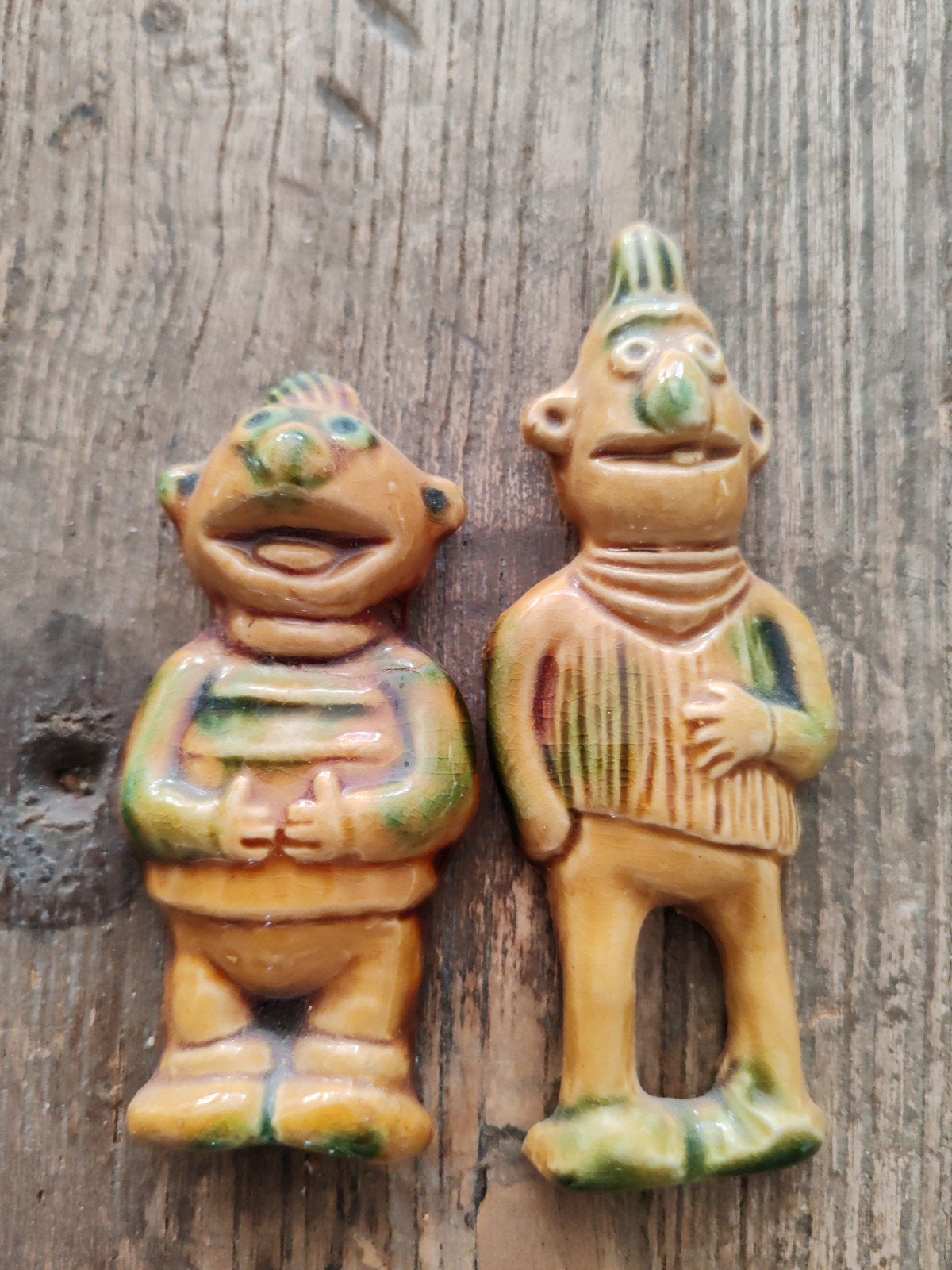 Vintage Bert en Ernie beeldjes Sesamstraat - Last Dodo 1984, Ophalen of Verzenden