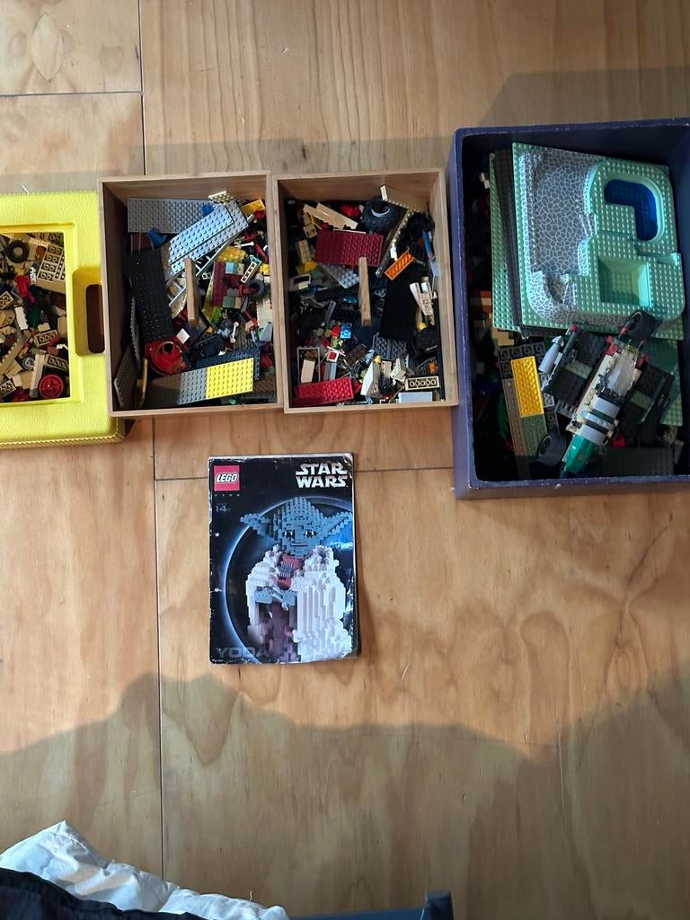 Bulk LEGO met zeldzame Yoda, Harry Potter sets en spider man, Gebruikt, Star Wars, Lego, Ophalen of Verzenden
