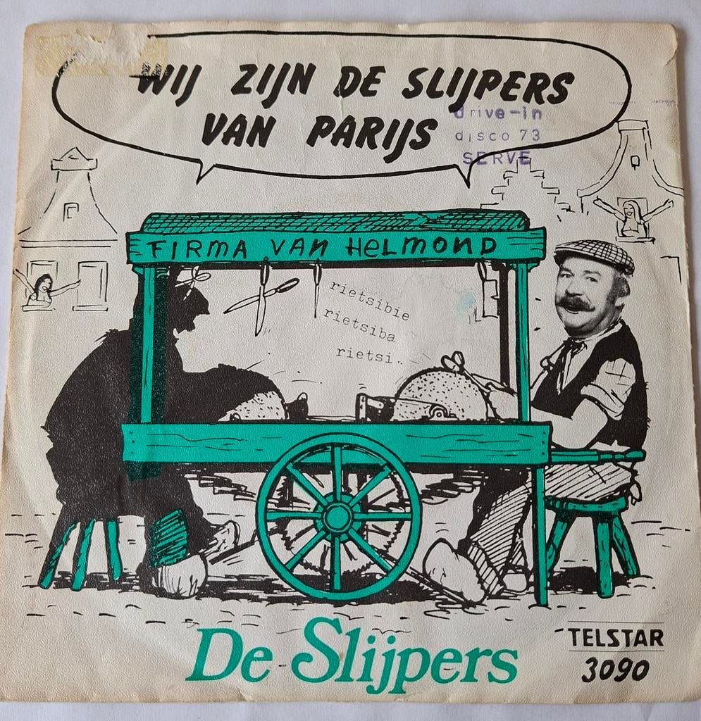 De Slijpers          Wij zijn de slijpers van Parijs, Ophalen of Verzenden, Gebruikt, 7 inch, Single