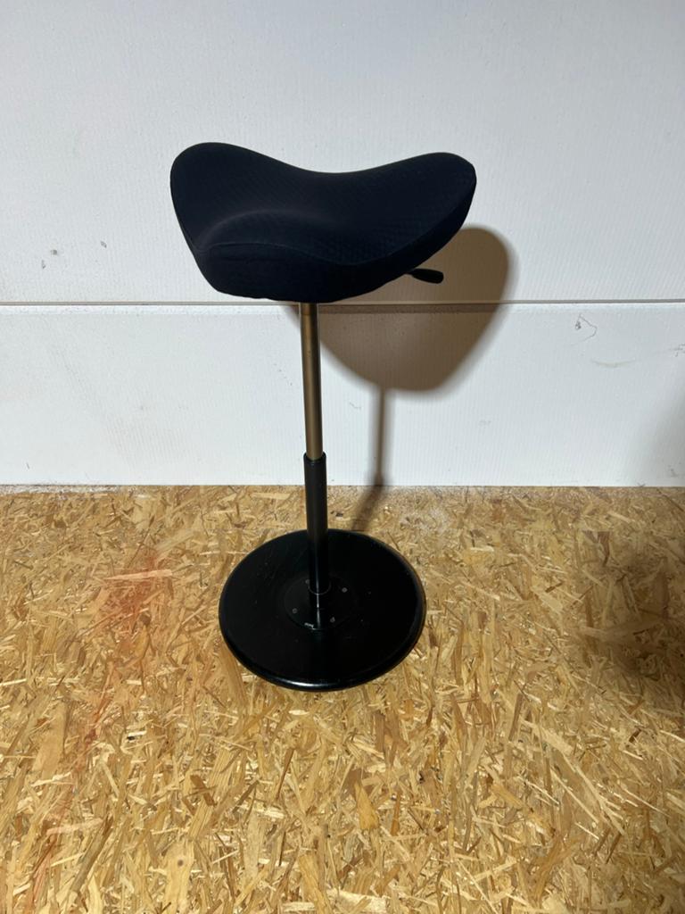 Stokke Varier Move Zadelkruk - Volledig Zwart, Gebruikt, Zwart, Ophalen of Verzenden, Eén
