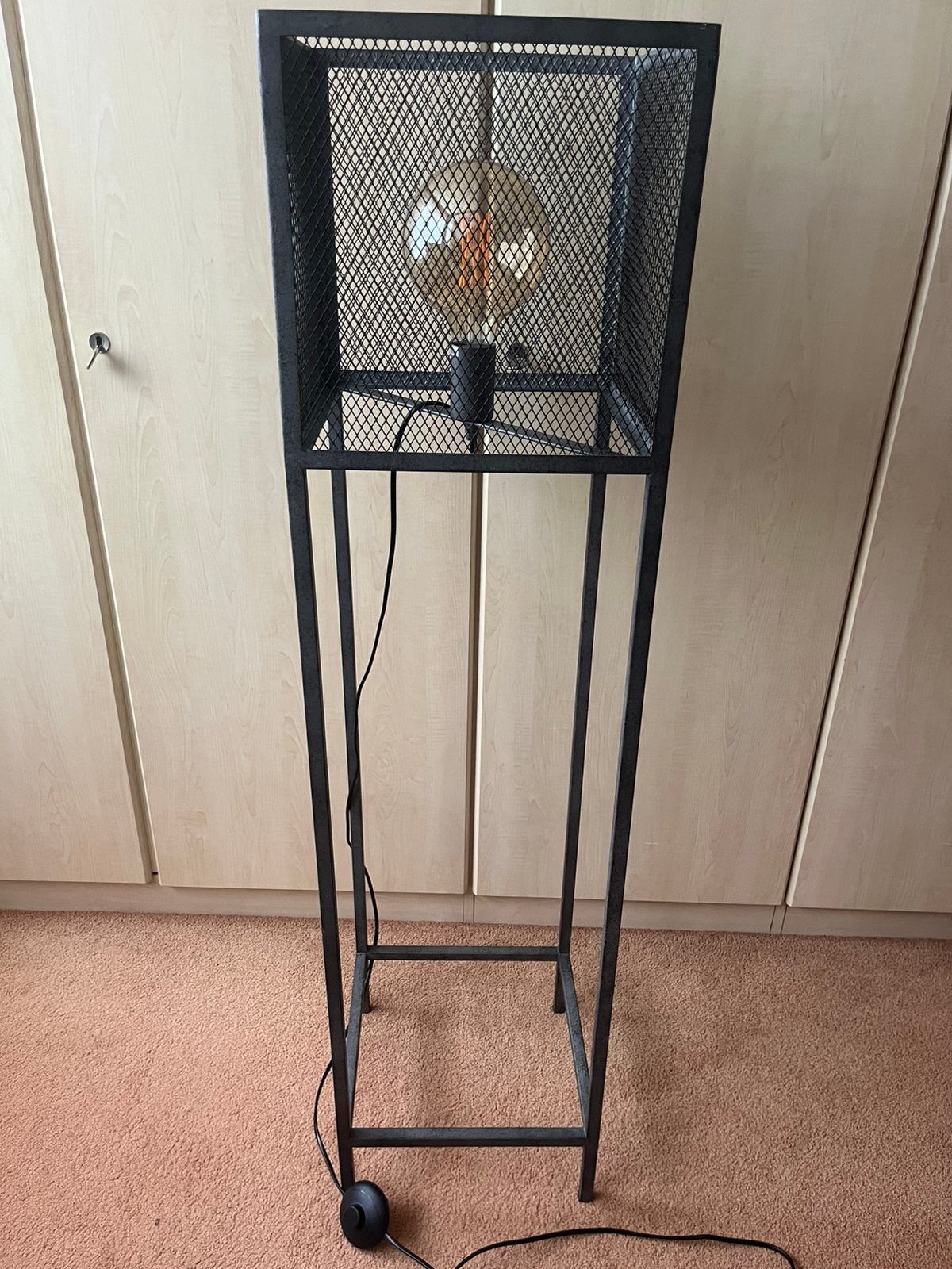 Te koop vloerlamp, Huis en Inrichting, Ophalen, Zo goed als nieuw, Metaal