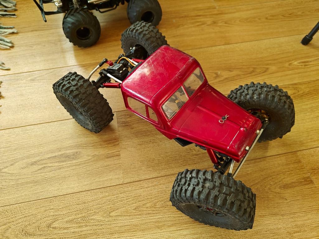 Custom POIZD RC Crawler | Meus 4WS | Sequre Setup | Top!!, Elektro, Auto offroad, Ophalen of Verzenden, Zo goed als nieuw