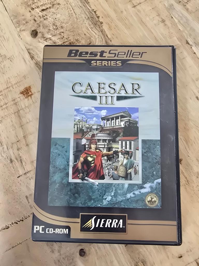 Caesar III PC CD-ROM - Klassiek Strategie Spel, Gebruikt, 1 speler, Ophalen of Verzenden, Strategie en Constructie
