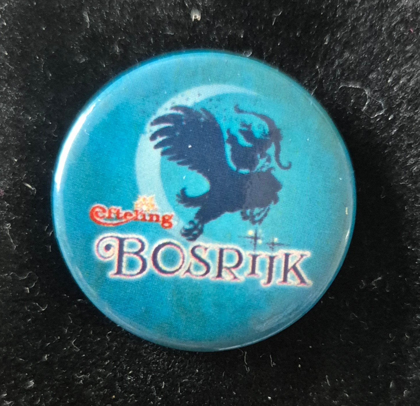 Efteling button - Bosrijk, Verzamelen, Ophalen of Verzenden, Nieuw, Button of Speldje