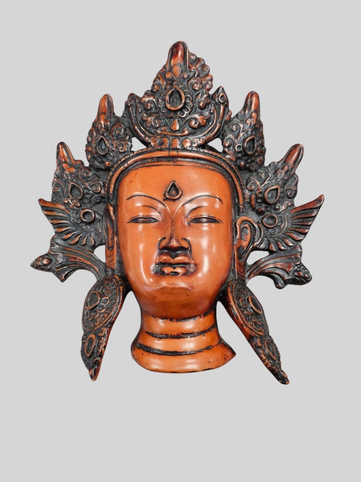 Decoratieve Boeddha Hoofd Wanddecoratie - Aziatische Stijl, Ophalen