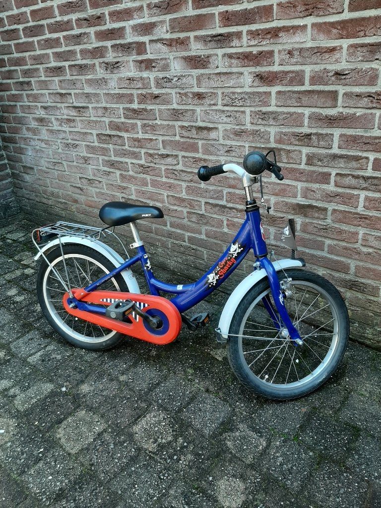 Puky kinderfiets 18 inch - Capt'n Sharky, Fietsen en Brommers, Ophalen, Terugtraprem, Puky, 16 tot 20 inch