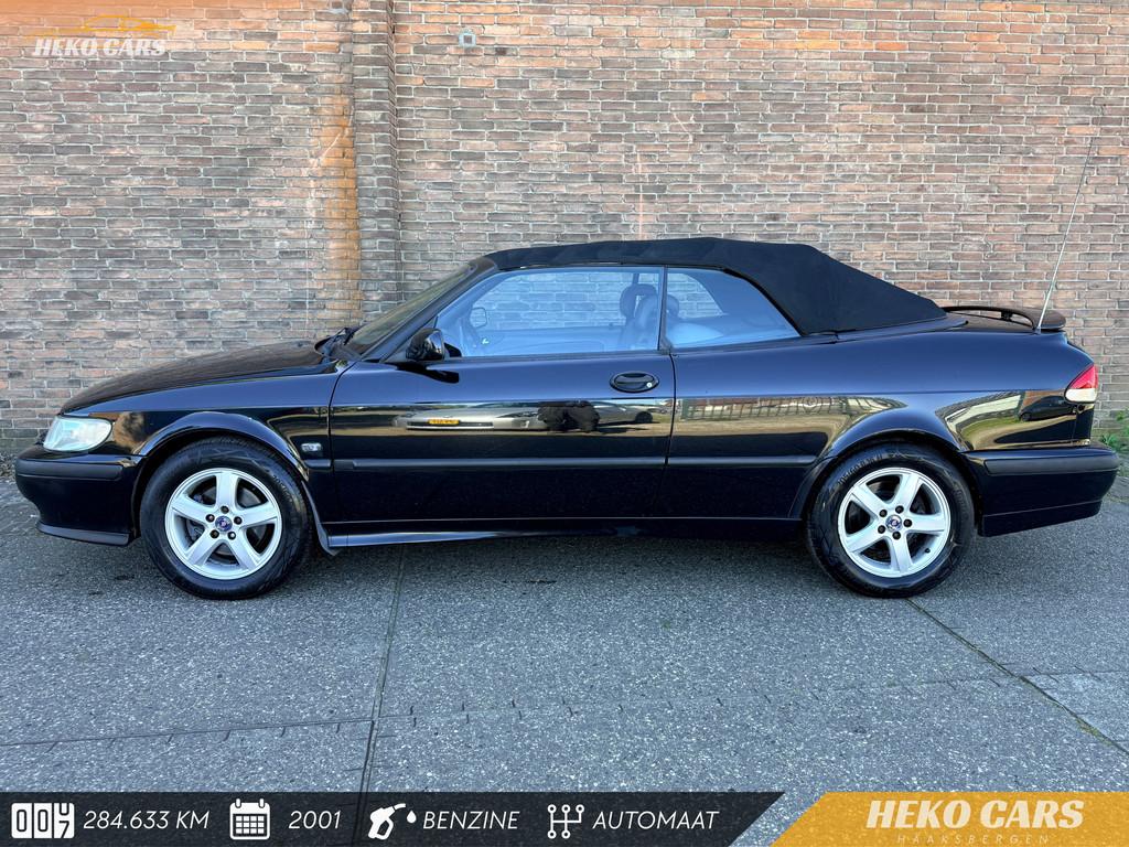Saab 9-3 2.0t SE·Cabrio·Aut·Climate·Cruise·Stoelverw.·, Auto's, Saab, Automaat, Gebruikt, 4 cilinders, Cabriolet