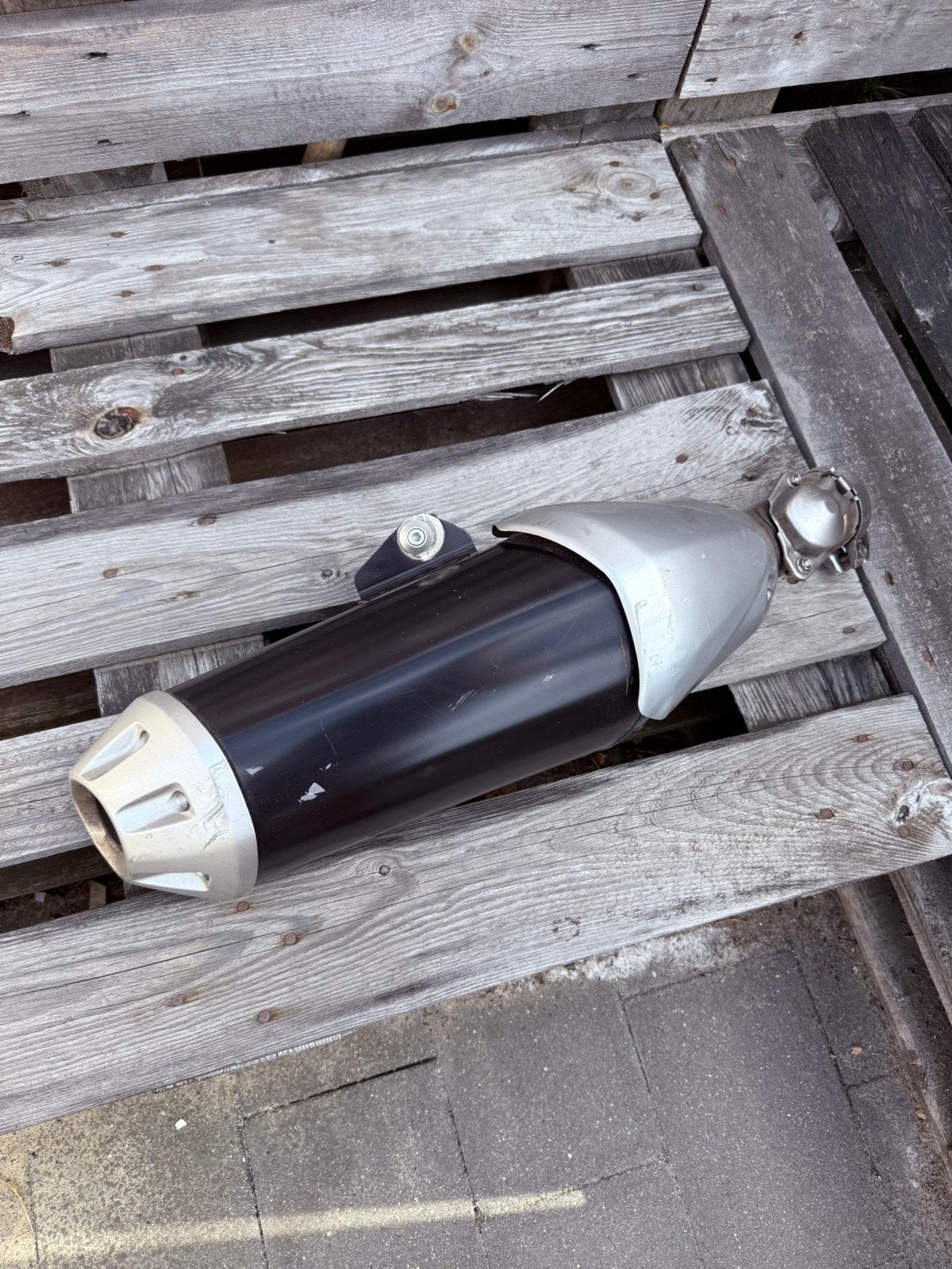 Fz1(N) originele Uitlaat, Motoren, Ophalen of Verzenden, Gebruikt