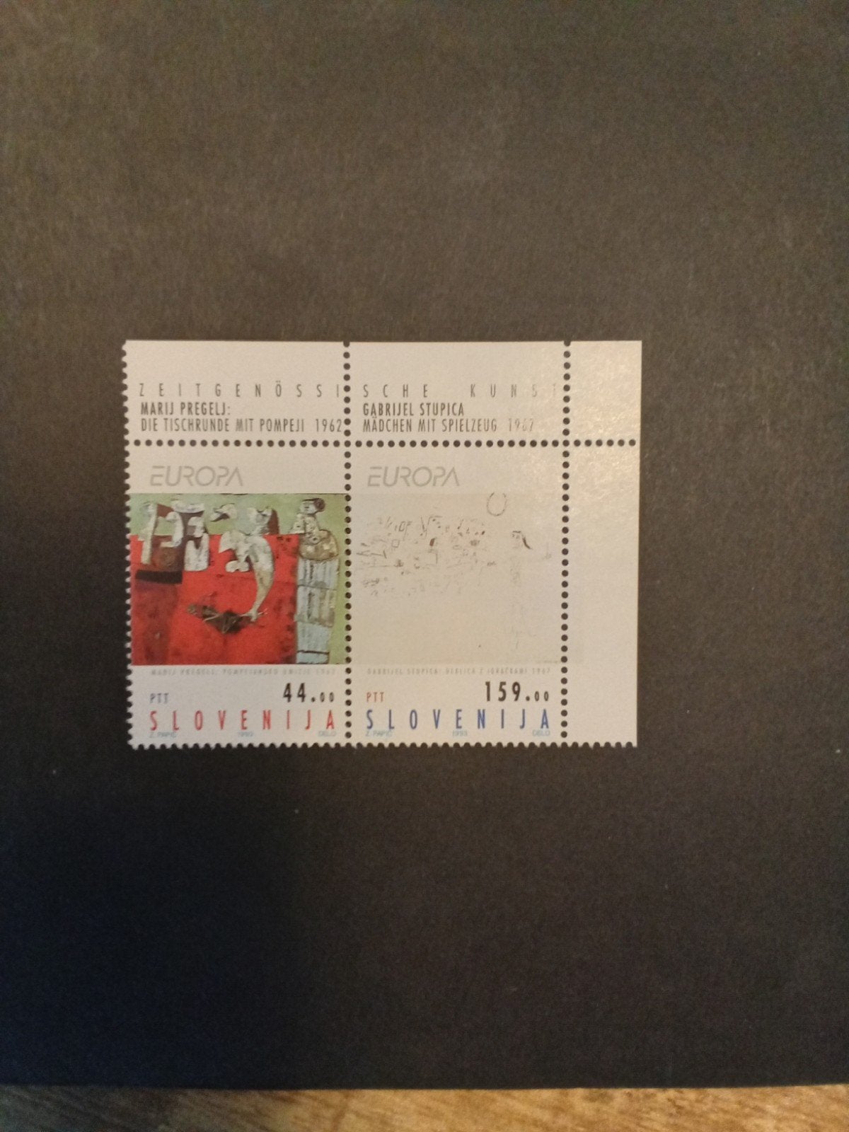 Slovenië Europazegels 1992, Ophalen of Verzenden, Overige landen