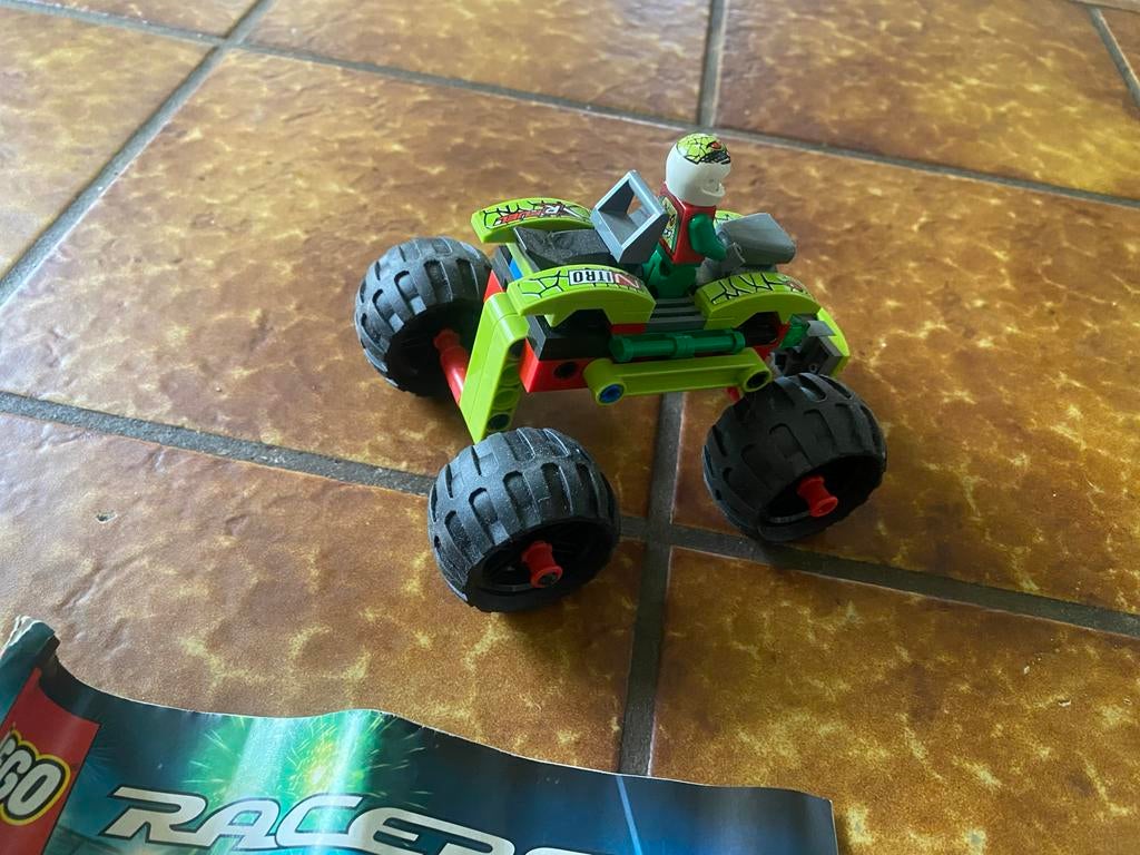 Lego Racers Nitro Monster Truck met Minifiguur, Kinderen en Baby's, Speelgoed | Duplo en Lego, Gebruikt, Lego, Ophalen of Verzenden