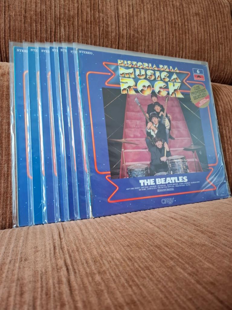 7X LP Historia de la Musica Rock, Ophalen of Verzenden, Gebruikt, 12 inch, Poprock