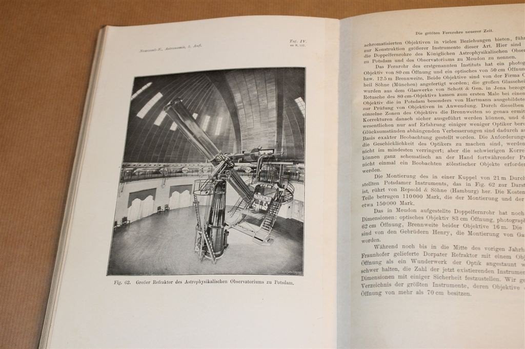 Populaire Astronomie [1914] — Rijk Geïllustreerd Dik Boek, Ophalen of Verzenden, Gelezen, Natuurwetenschap