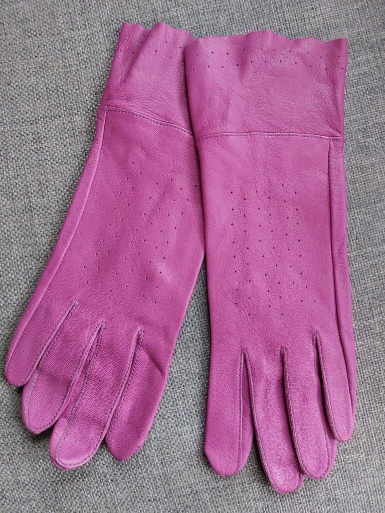 Noa Noa Lamsleren Handschoenen Maat 7 - Nieuw, Noa Noa, Ophalen of Verzenden, Nieuw, Handschoenen