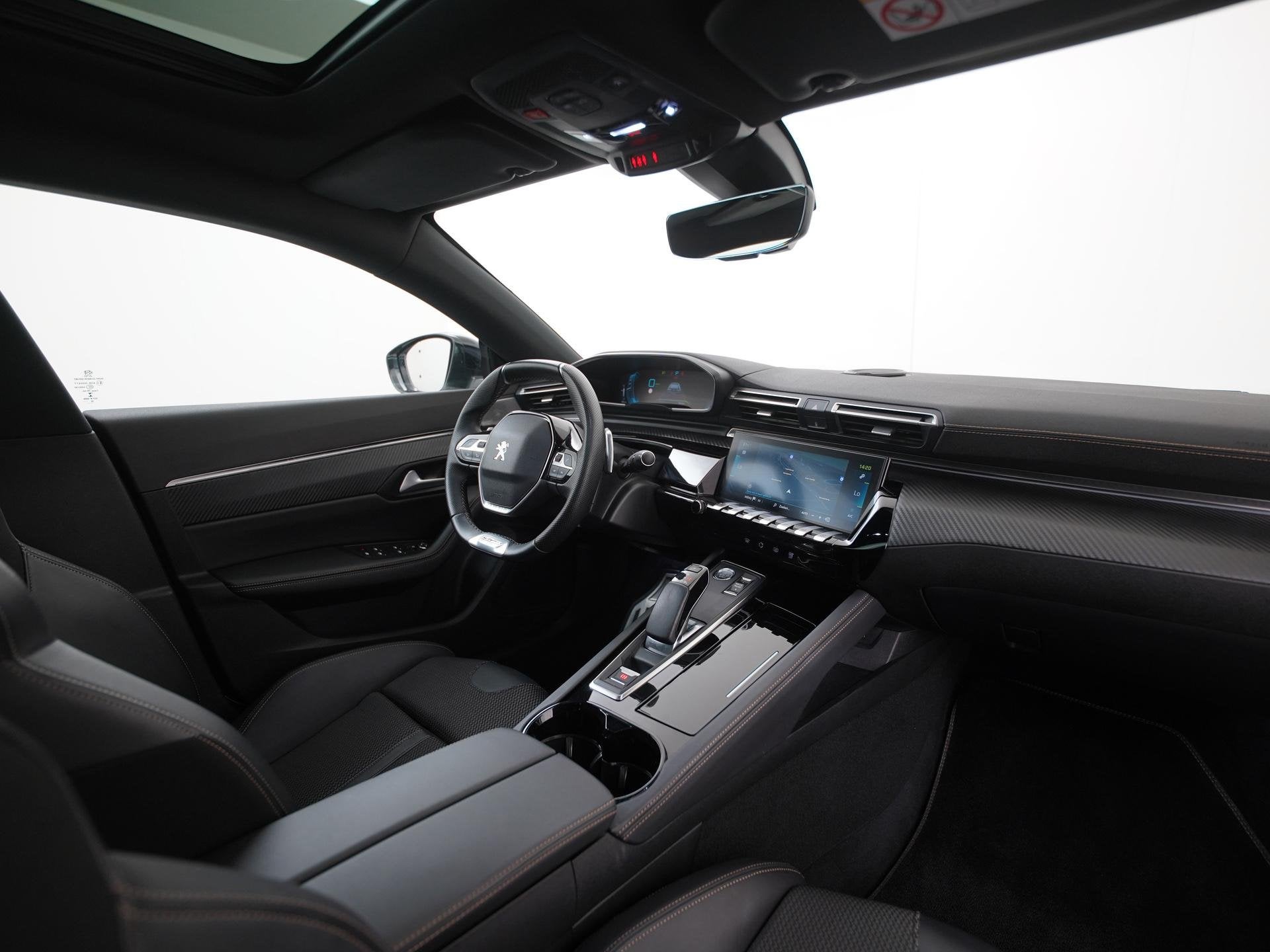 Peugeot 508 1.6 HYbrid GT Line | Schuifdak | Plug-In | Zonda, Auto's, Gebruikt, Euro 6, 4 cilinders, Wit