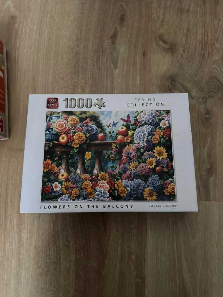 Puzzel spring 1000st, Ophalen, 500 t/m 1500 stukjes, Zo goed als nieuw
