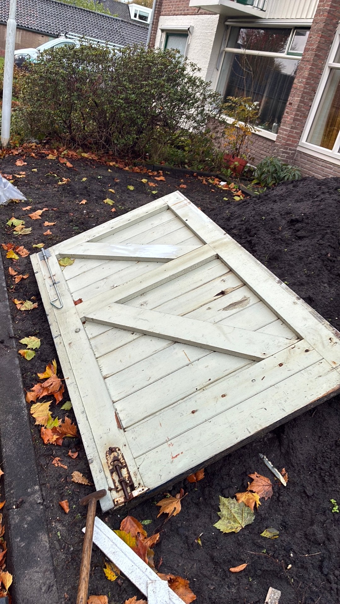 Garagedeuren, Garagedeur, Ophalen of Verzenden, Zo goed als nieuw, 120 cm of meer