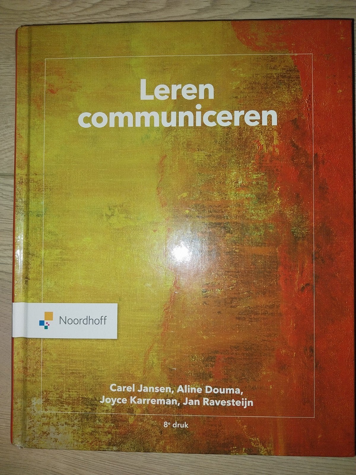 Leren communiceren - 8e druk - Noordhoff, Boeken, Studieboeken en Cursussen, Gelezen, HBO, Gamma, Ophalen of Verzenden