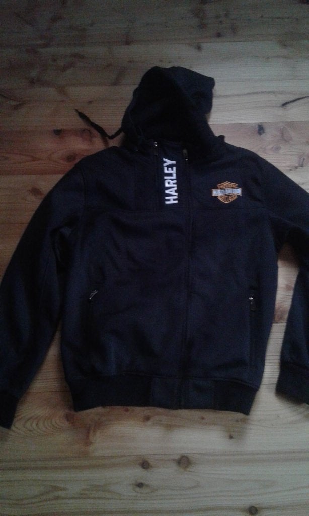 Sportief Harley Davidson jack / vest. Met capuchon., Kleding | Heren, Zwart, Nieuw, Overige maten, Ophalen of Verzenden