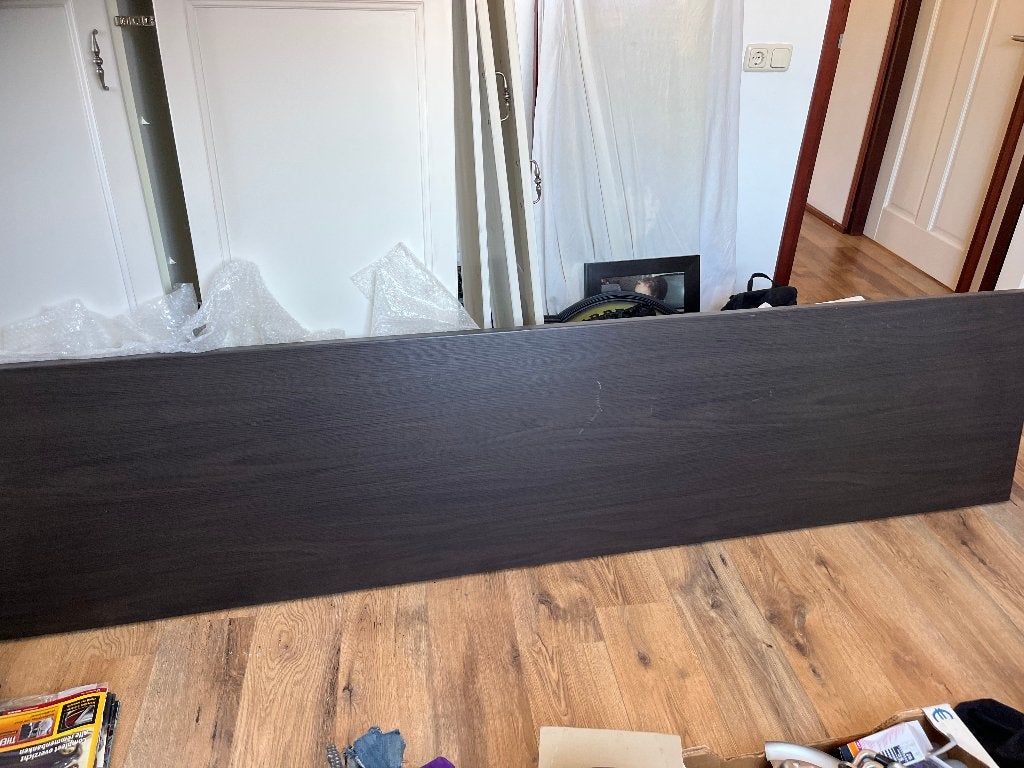 keuken werkblad, Ophalen, Bruin, Zo goed als nieuw, 200 cm of meer