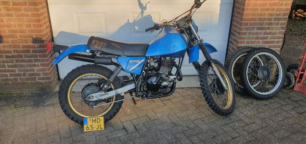 Suzuki DR500 met Hagon, WP en Mikuni VM36, Motoren, Motoren | Suzuki, Particulier, Enduro, 1 cilinder, 500 cc