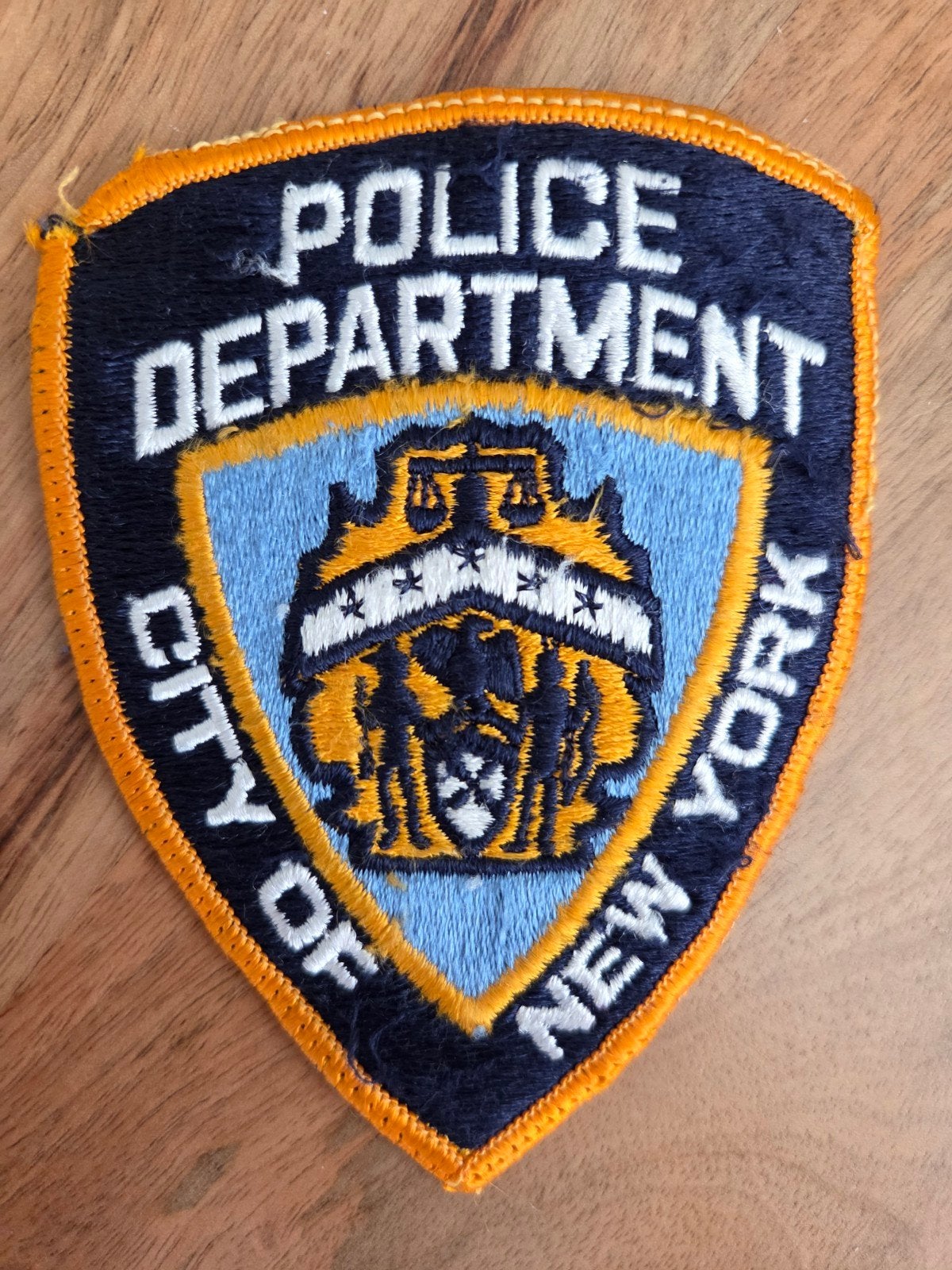 New York Police Department Patch, Ophalen of Verzenden, Overige soorten, Amerika, Embleem of Badge