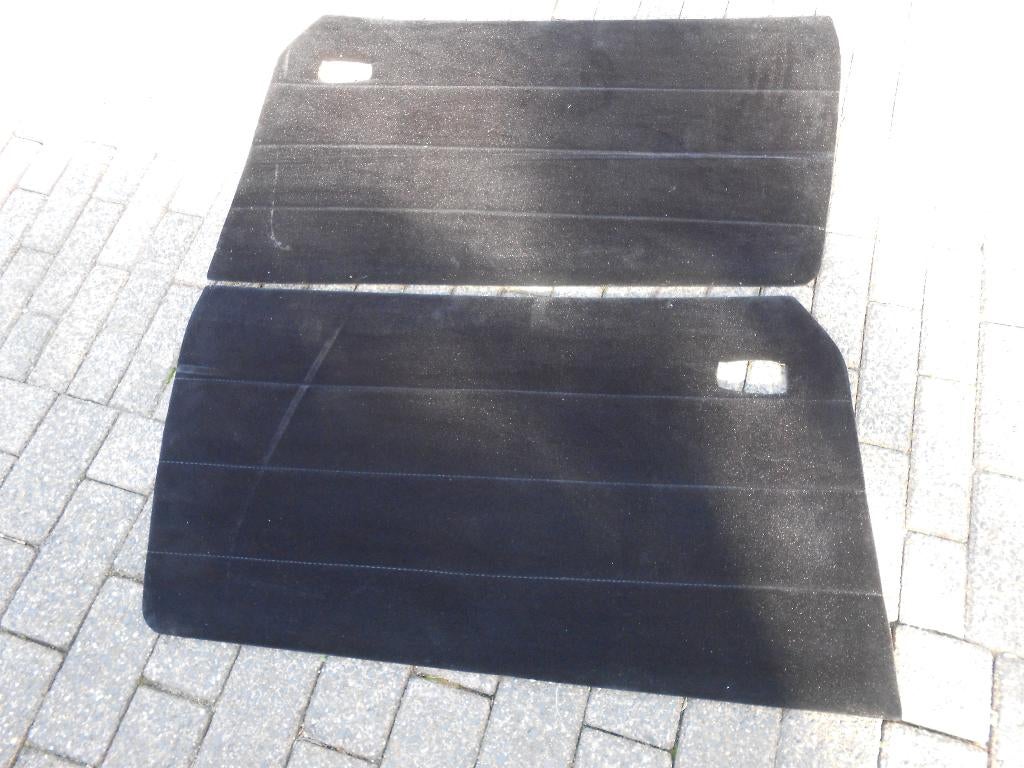 vw volkswagen karmann ghia deurpanelen kaarten zwart, Ophalen, Gereviseerd, Volkswagen