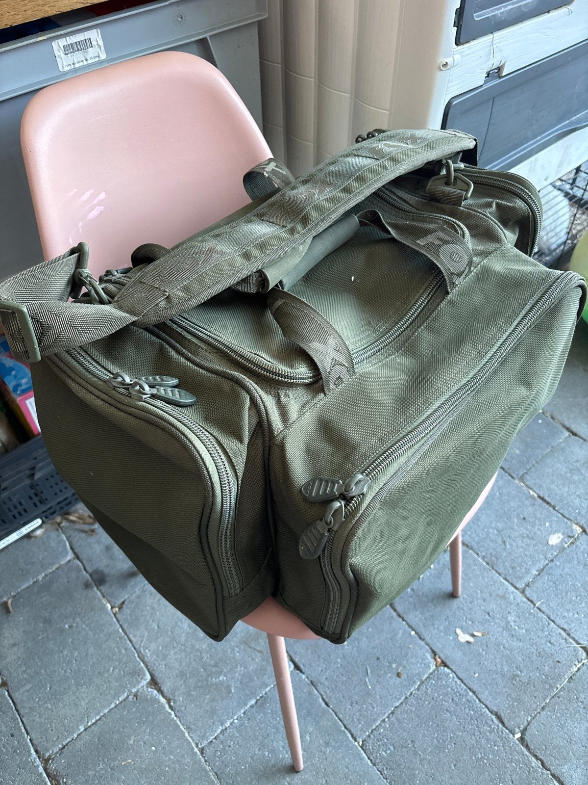 Fox vis tas in nette staat, Ophalen of Verzenden, Gebruikt, Unisex volwassen