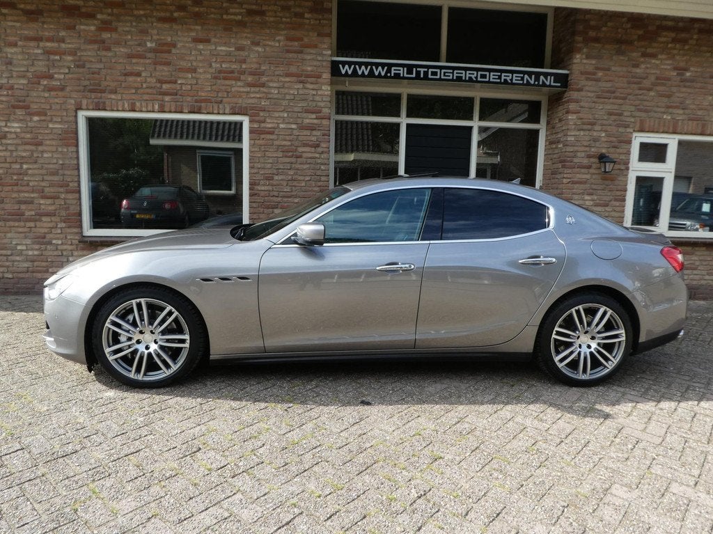 Maserati Ghibli 3.0 V6 D, Auto's, Euro 5, Achterwielaandrijving, Gebruikt, Zwart