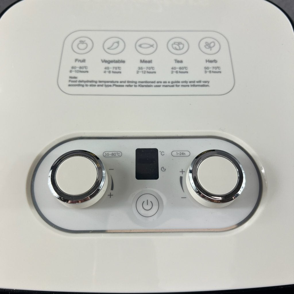 Klarstein Tutti Frutti voedseldroger | 400 watt | 412988, Huis en Inrichting, Ophalen of Verzenden, Wit, Overige merken, Overige typen