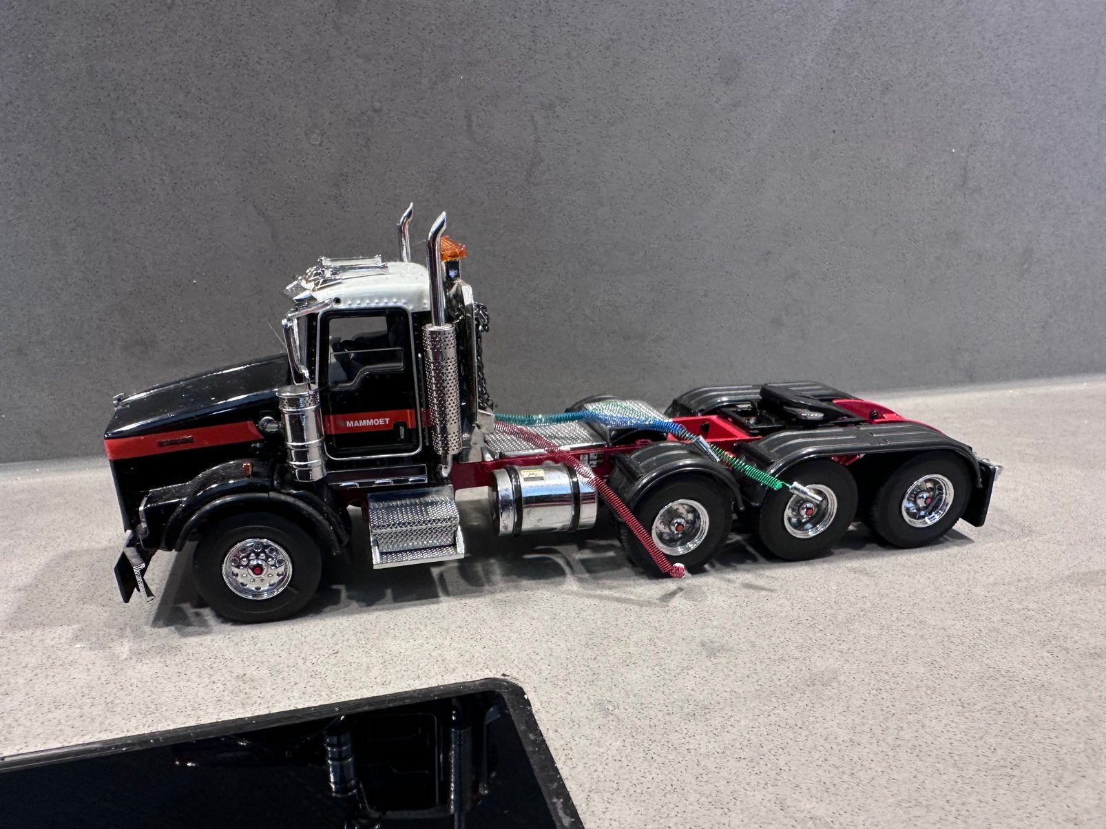 WSI SWORD mammoet kenworth, Ophalen of Verzenden, Zo goed als nieuw, Bus of Vrachtwagen, Wsi