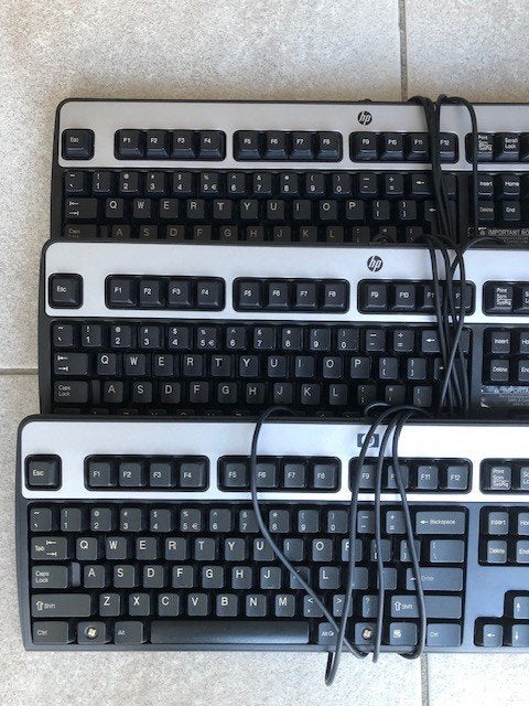 Toetsenborden HP  KU-0316, Computers en Software, Gebruikt, Ophalen of Verzenden, HP, Qwerty