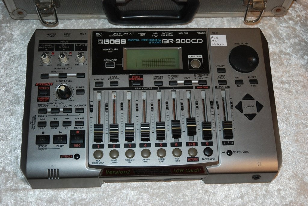 Boss BR900CD digital recording studio manual   <26260945>, Muziek en Instrumenten, Gebruikt, Boss, ., .
