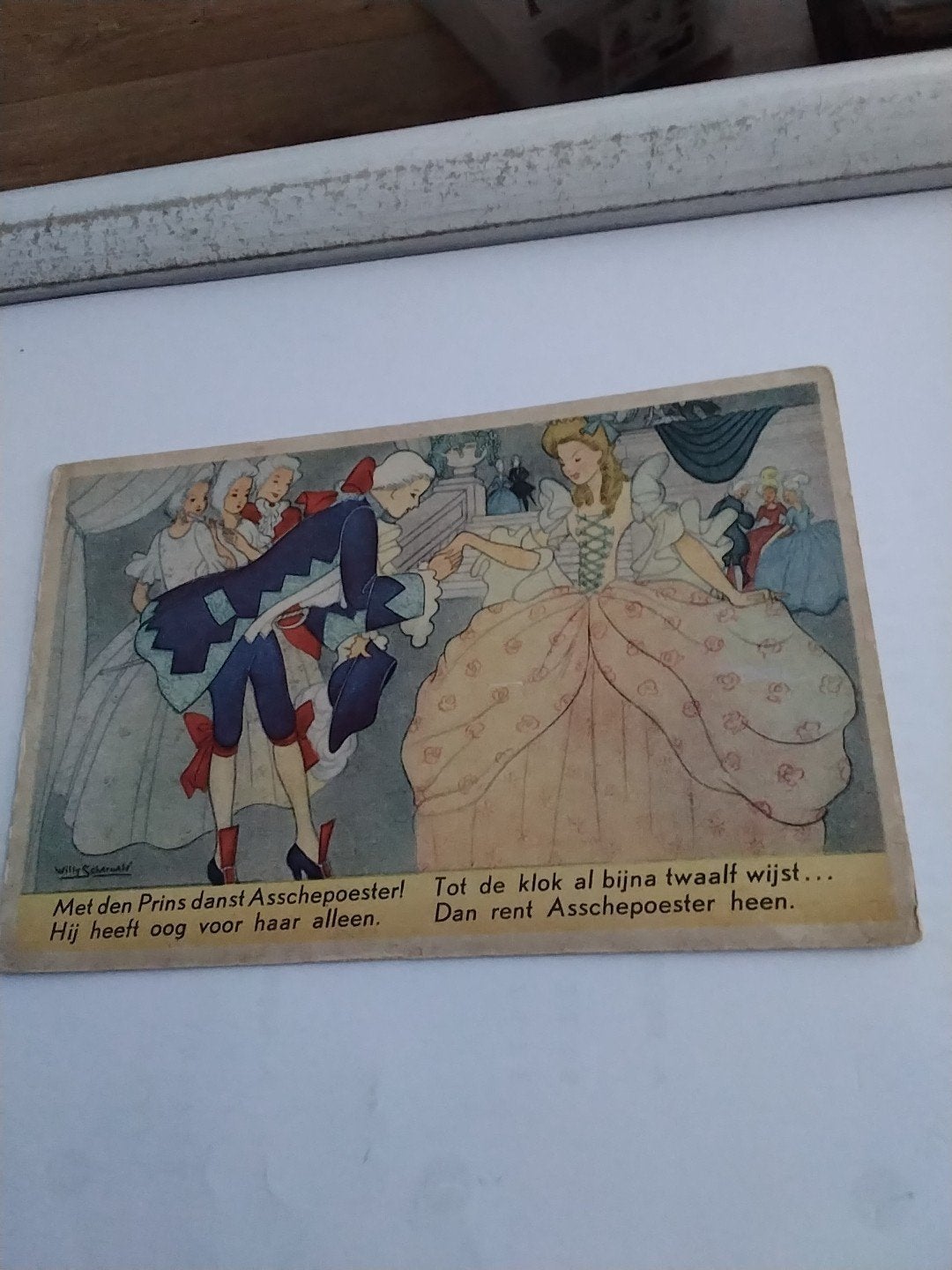 Willy Schermelé Sprookjes-serie: Assepoester op het bal, Verzamelen, Ophalen of Verzenden