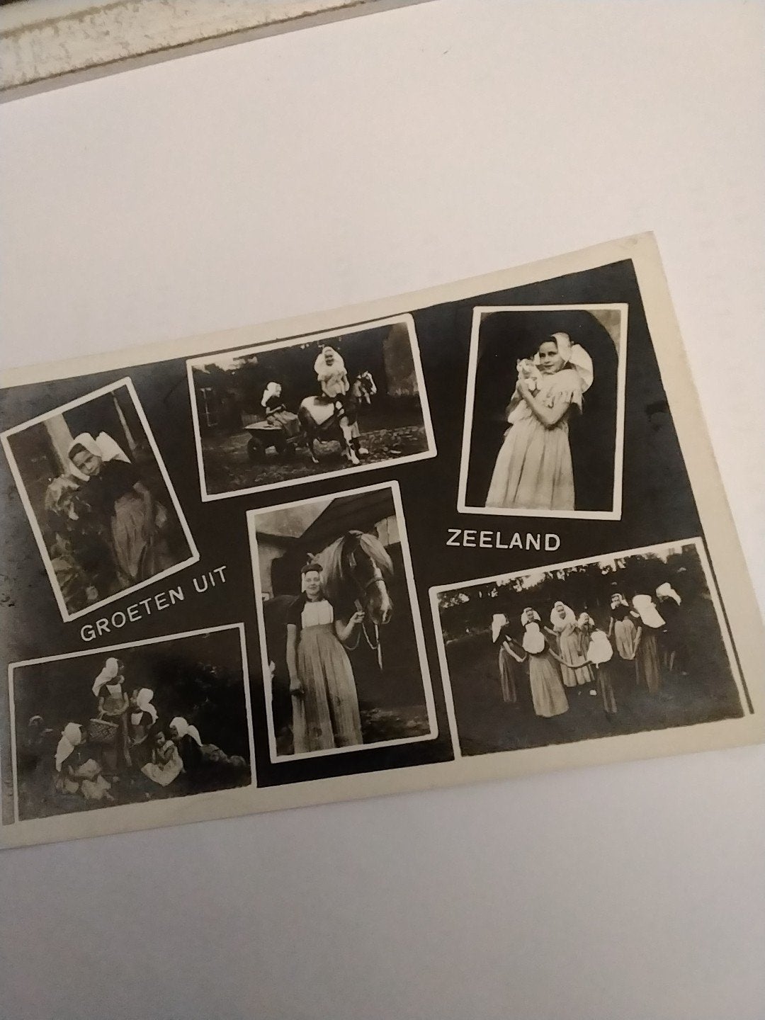 Oude ansichtkaart Zeeland - Groeten uit Zeeland, Ophalen of Verzenden, Voor 1920, Gelopen, Zeeland