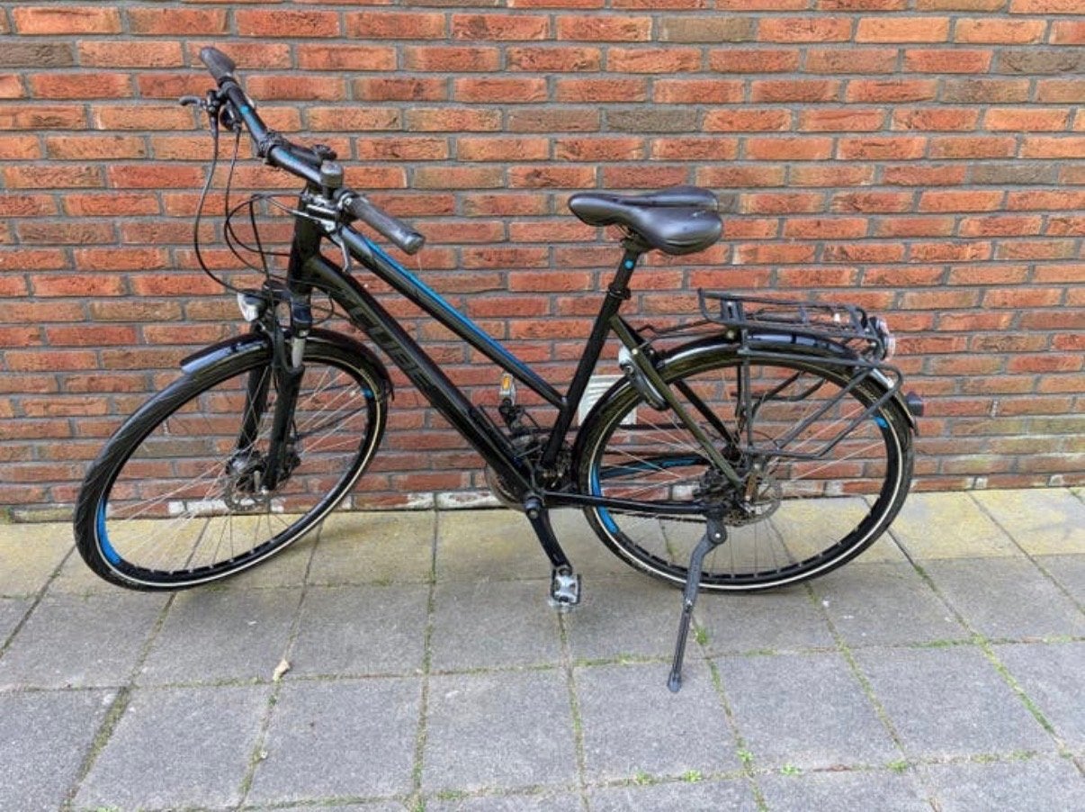 Cube Touring Pro Damesfiets - Zo goed als nieuw, 28 inch, 47 tot 50 cm, Zo goed als nieuw, Meer dan 20 versnellingen