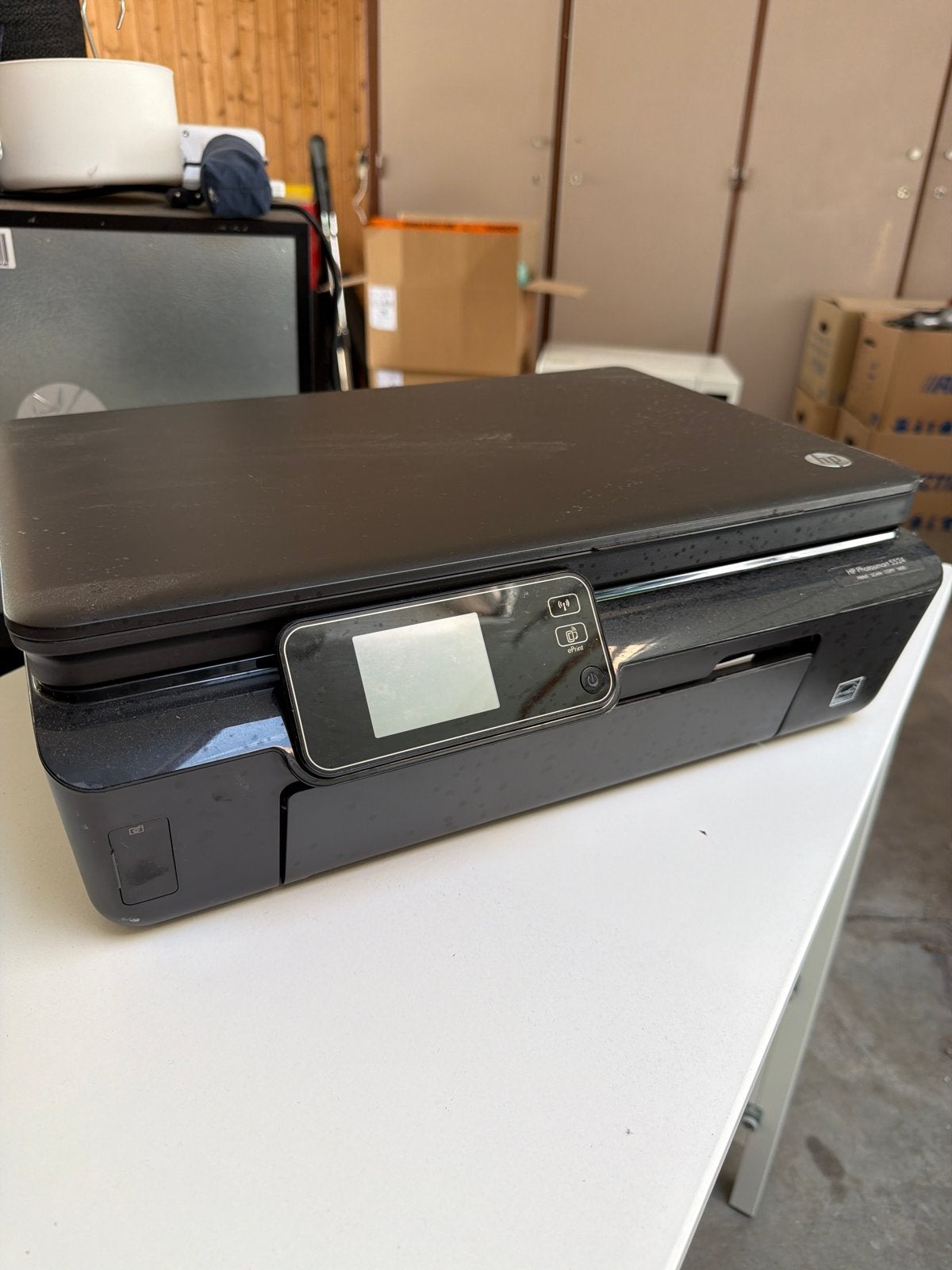 HP Photosmart 5524 All-in-One Printer, Computers en Software, Printers, Gebruikt, All-in-one, Inkjetprinter, Kleur printen, Draadloos
